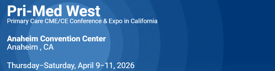 PRI-MED West Annual Conference 2026 Banner